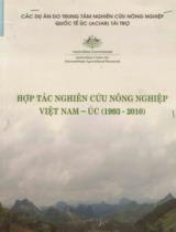 Hợp tác nghiên cứu nông nghiệp Việt Nam - Úc (1993-2010)