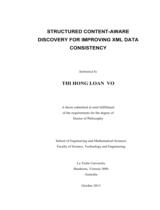 Structured content-aware discovery for improving XML data consistency / Vo Thi Hong Loan