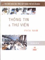 Tập san Thông tin và Thư viện phía Nam : lưu hành nội bộ / Nguyễn Thị Bắc chủ biên