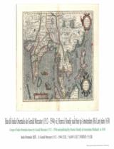 Bản đồ India Orientalis = A Map of India Orientalis / Gerald Mercator vẽ