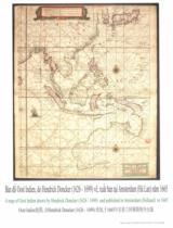Bản đồ Oost Indien = A map of Oost Indien / Hendrick Doncker vẽ