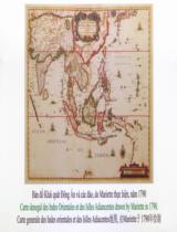 Bản đồ Khái quát Đông Ấn và các đảo = Carte Generale Des Indes Orientales et des Islles Adiacentes